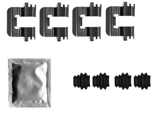 Accessoirekit, schijfremblokken TEXTAR 82550100)