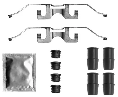 Accessory Kit, brake caliper TEXTAR 82551500)