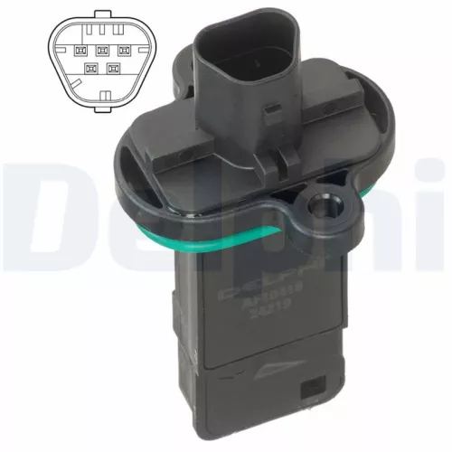Luchtmassastroomsensor DELPHI AF10419-12B1)