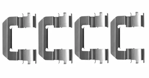 Accessoirekit, schijfremblokken TEXTAR 82541100)