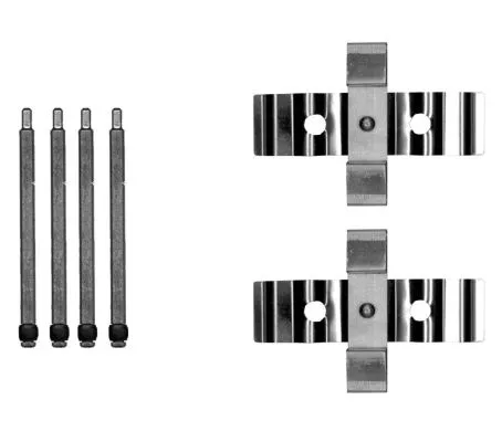 Accessoirekit, schijfremblokken TEXTAR 82543300)