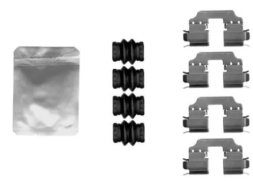 Accessoirekit, schijfremblokken TEXTAR 82545200)