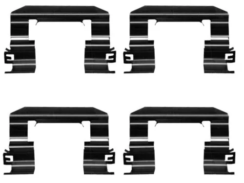 Accessoirekit, schijfremblokken TEXTAR 82550200)