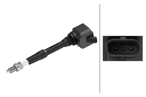 Ignition Coil HELLA 5DA 358 168-041)