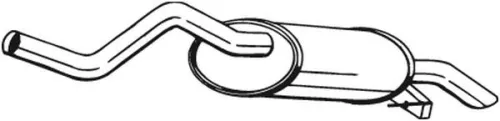 Achterdemper MAXGEAR 20-0401)