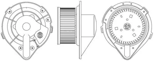 Binnenventilator MAHLE AB 172 000S)