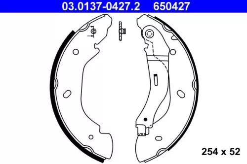 Remblokkenset ATE 03.0137-0427.2)