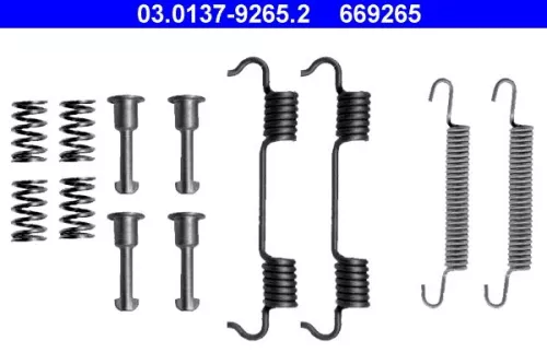 Accessoirekit, parkeerremblokken ATE 03.0137-9265.2)