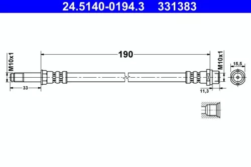 Remslang ATE 24.5140-0194.3)