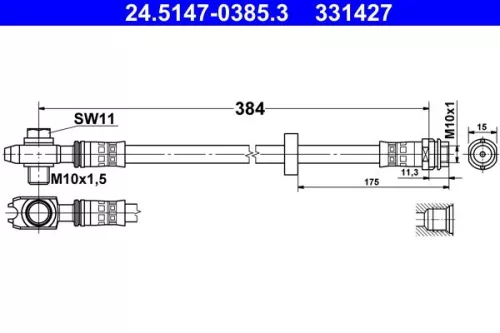 Remslang ATE 24.5147-0385.3)