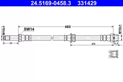Remslang ATE 24.5169-0458.3)