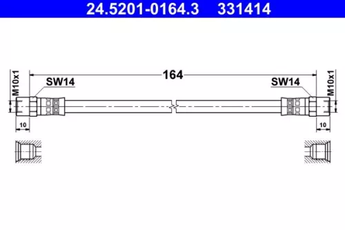 Remslang ATE 24.5201-0164.3)