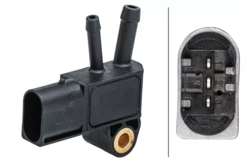Sensor, exhaust pressure HELLA 6PP 009 409-481)