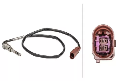 Sensor, uitlaatgastemperatuur HELLA 6PT 358 181-011)
