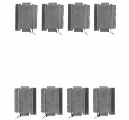 Accessoirekit, schijfremblokken TEXTAR 82545700)