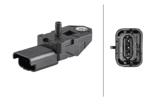 Sensor, turbodruk HELLA 6PP 358 152-341)