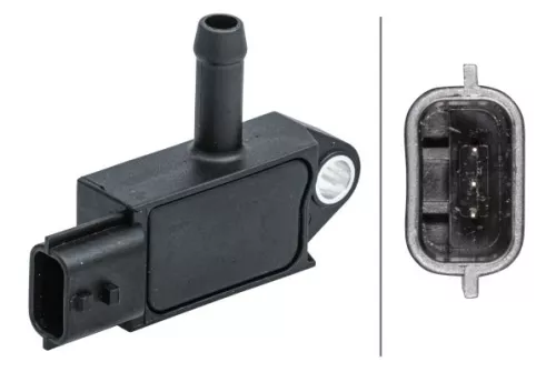 Sensor, uitlaatdruk HELLA 6PP 009 409-461)
