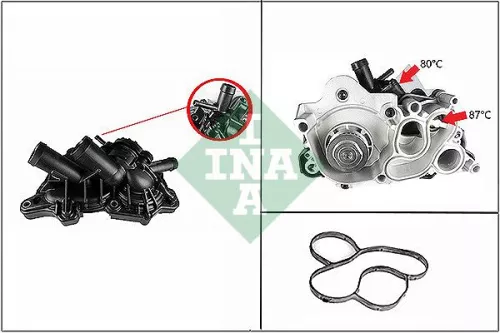 Water Pump, engine cooling Schaeffler INA 538 0889 10)