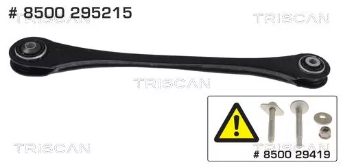Draagarm/achterwielophanging TRISCAN 8500 295215)
