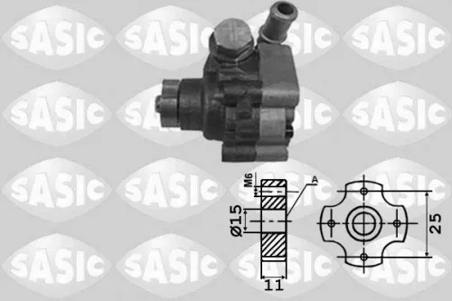 Hydraulische pomp, stuurinrichting SASIC 7076063)