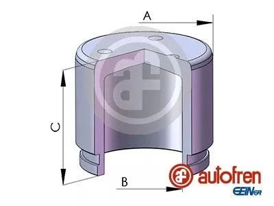 Zuiger, remklauw AUTOFREN SEINSA D025857)