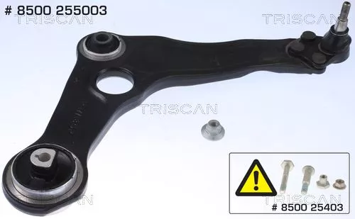 Control/Trailing Arm, wheel suspension TRISCAN 8500 255003)
