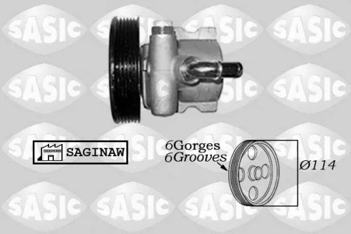 Hydraulische pomp, stuurinrichting SASIC 7070016)