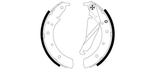 Remblokkenset TEXTAR 91033500)