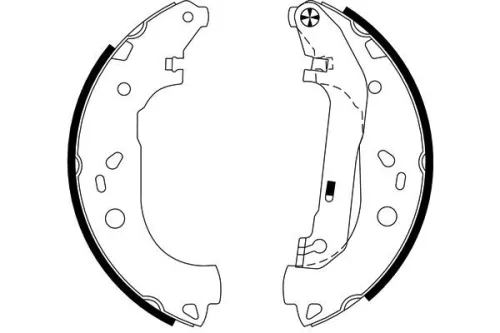 Brake Shoe Set TEXTAR 91061400)
