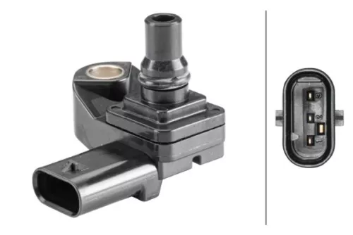 Sensor, turbodruk HELLA 6PP 358 152-391)