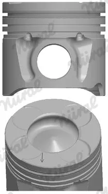 Piston NÜRAL 87-137606-00)