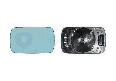 Spiegelglas, buitenspiegel VAN WEZEL 0640837)
