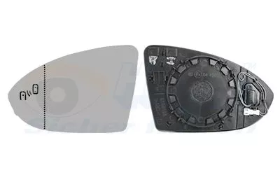 Spiegelglas, buitenspiegel VAN WEZEL 5775835)