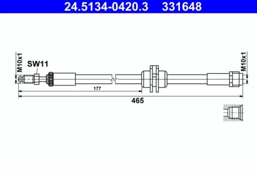 Remslang ATE 24.5134-0420.3)