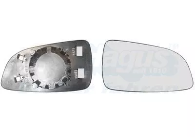 Spiegelglas, buitenspiegel VAN WEZEL 3745832)