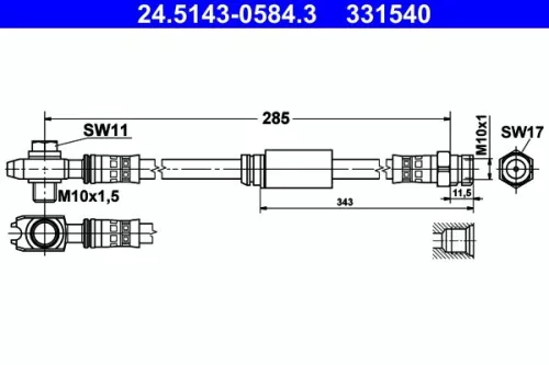 Remslang ATE 24.5143-0584.3)