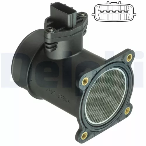 Luchtmassastroomsensor DELPHI AF10371-12B1)