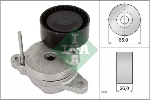 Riemspanner, V-geribbelde riem Schaeffler INA 534 0795 10)