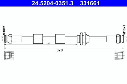 Remslang ATE 24.5204-0351.3)