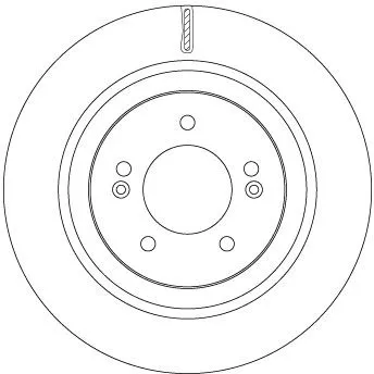 Remschijf TRW DF6959)