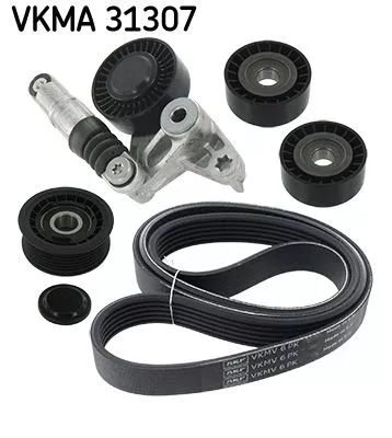 V-ribbed Belt Set SKF VKMA 31307)