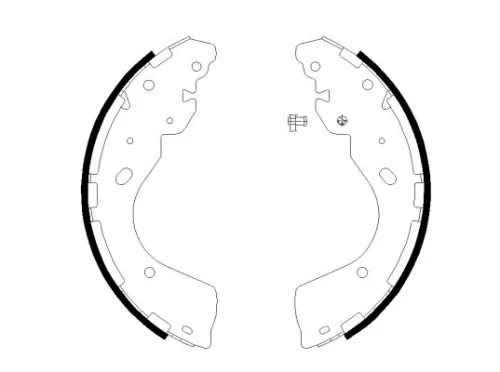Remblokkenset TEXTAR 91081800)
