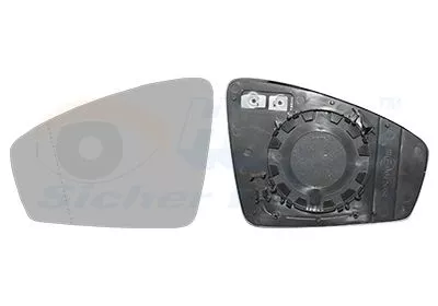 Spiegelglas, buitenspiegel VAN WEZEL 5747837)