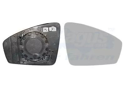 Spiegelglas, buitenspiegel VAN WEZEL 5747838)