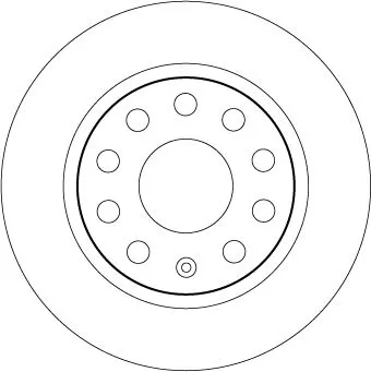 Brake Disc TRW DF6553)