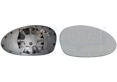 Spiegelglas, buitenspiegel VAN WEZEL 0657836)