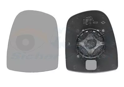 Spiegelglas, buitenspiegel VAN WEZEL 4394831)