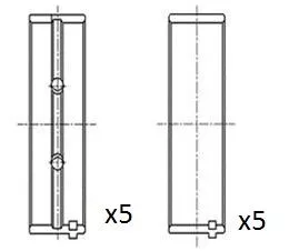 Krukaslager FAI AutoParts BM1011-STD)