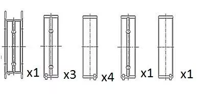 Krukaslager FAI AutoParts BM1022-STD)