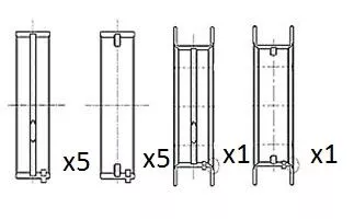 Krukaslager FAI AutoParts BM1059-STD)